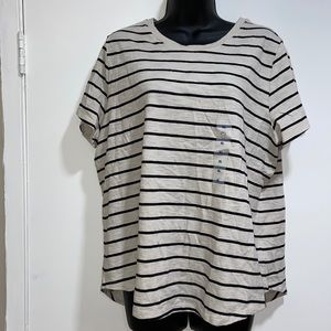 🌻CLEAROUT🌻NWT Old Navy Striped Tee Shirt | XL
